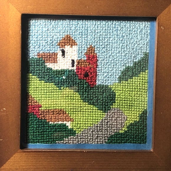 Other - Handmade Countryside Cross Stitch